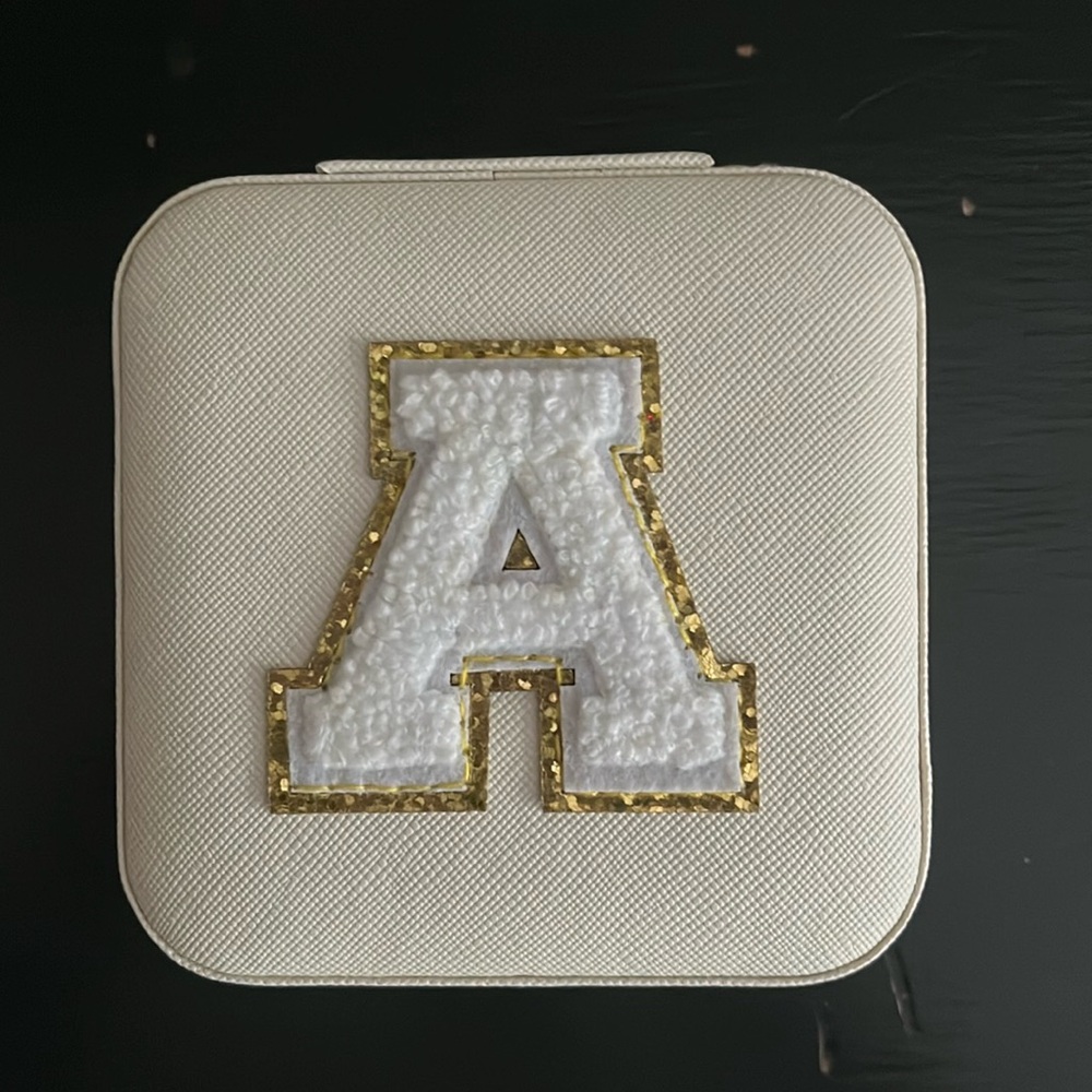 Travel Zip Up "A" Jewelry Case